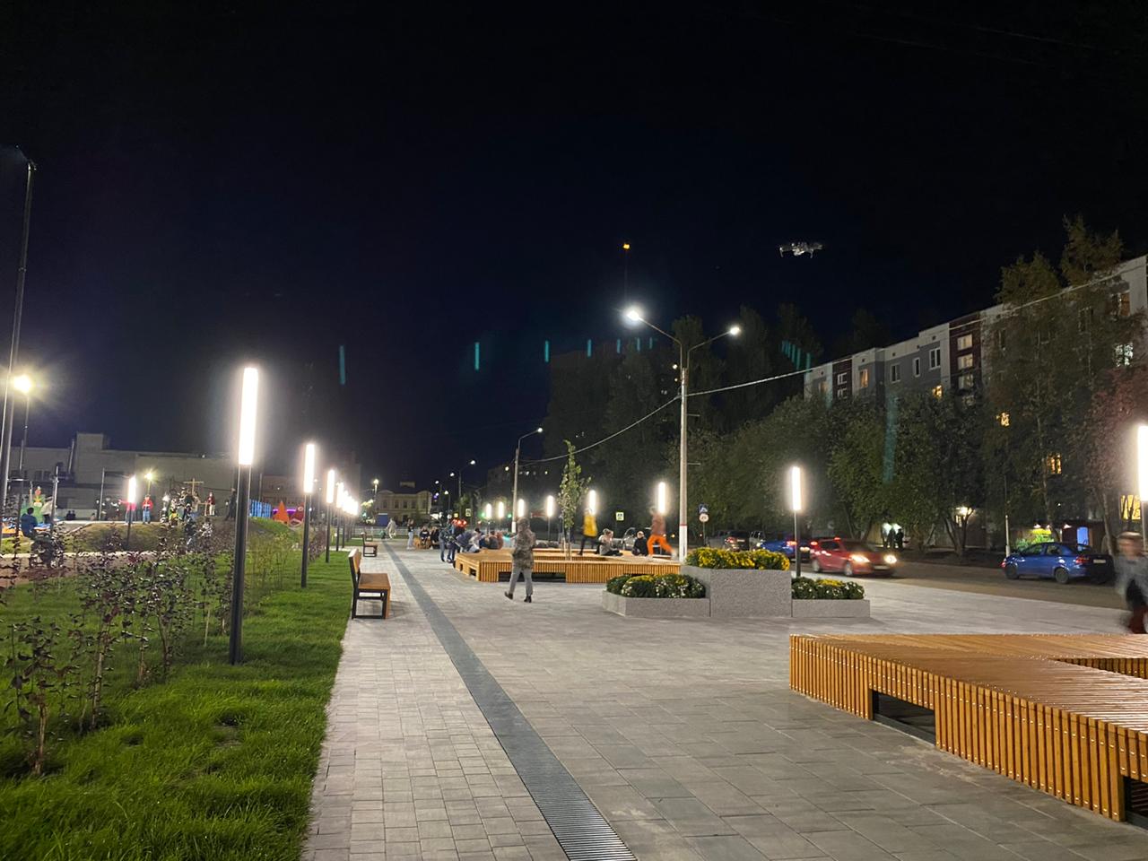 Спорт-парк в г. Тосно, Ленинградская область, 2020 год